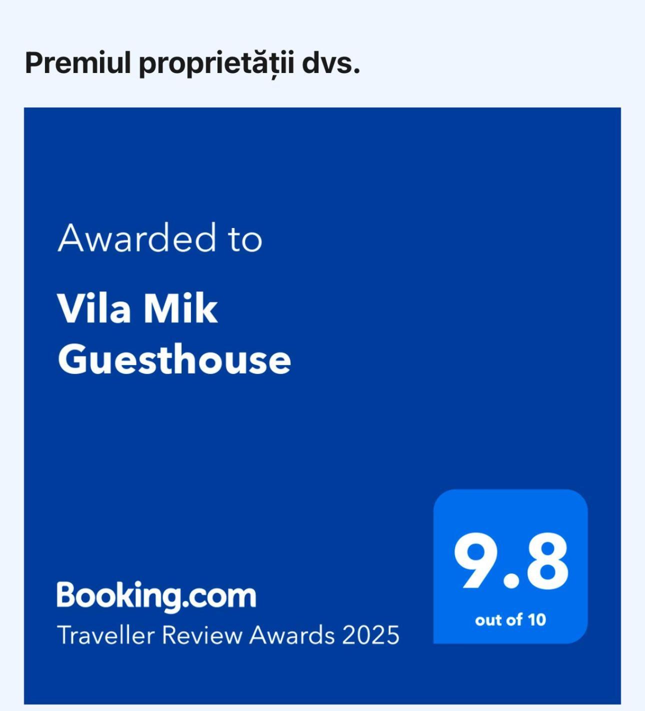 Vila Mik Guesthouse Săcele Dış mekan fotoğraf